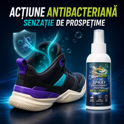 Spray deodorant pentru incaltaminte ShoeSecret