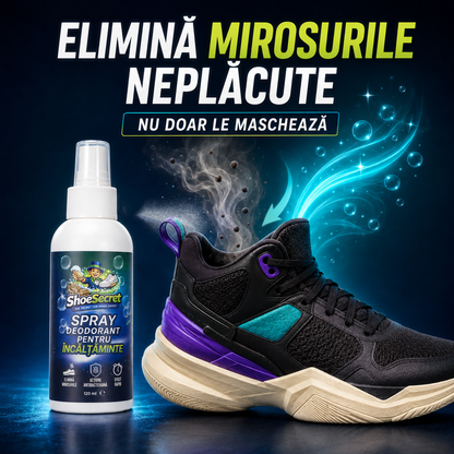 Spray deodorant pentru incaltaminte ShoeSecret
