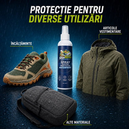 Spray impermeabilizare incaltaminte si haine ShoeSecret