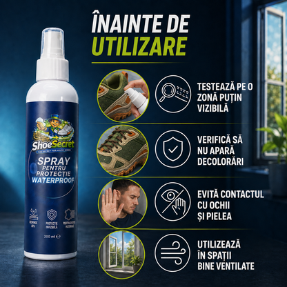 Spray impermeabilizare incaltaminte si haine ShoeSecret