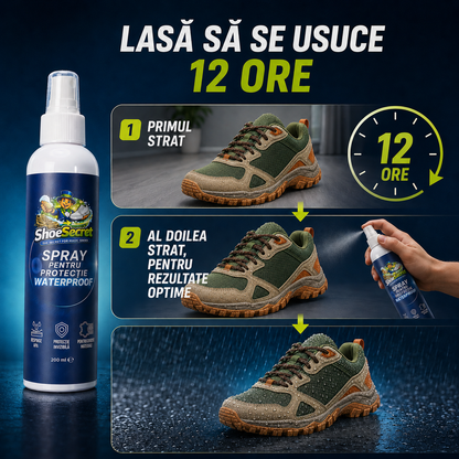 Spray impermeabilizare incaltaminte si haine ShoeSecret