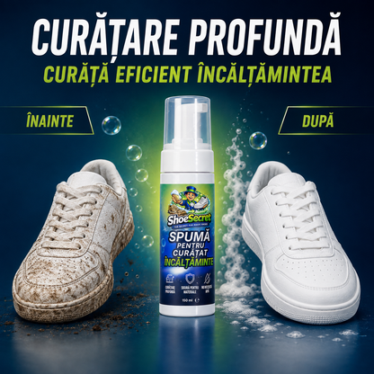 Spuma pentru curatat incaltaminte ShoeSecret