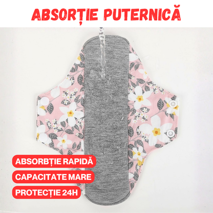 SET 5 ABSORBANTE REUTILIZABILE