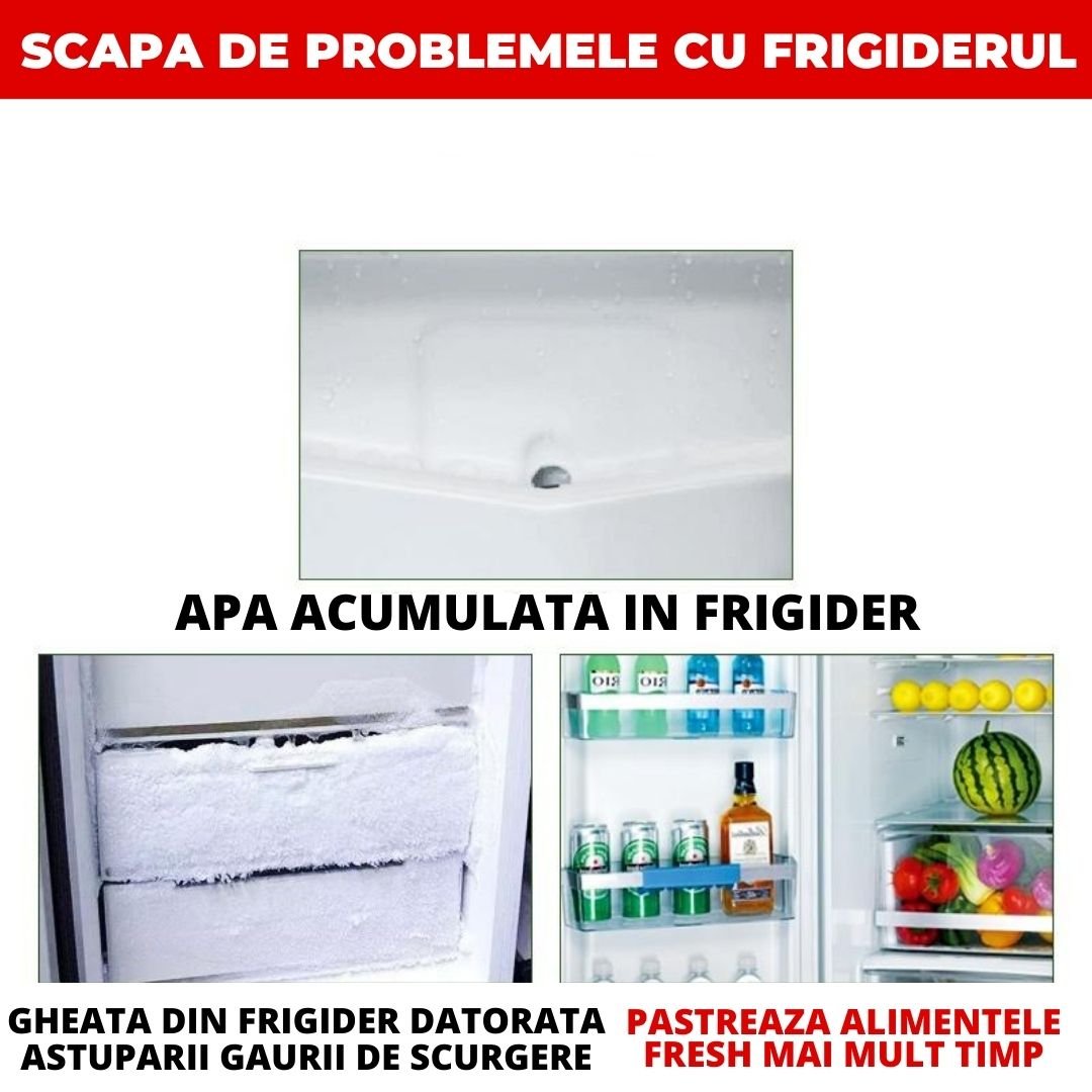1+1 GRATIS SET CURATARE FRIGIDER