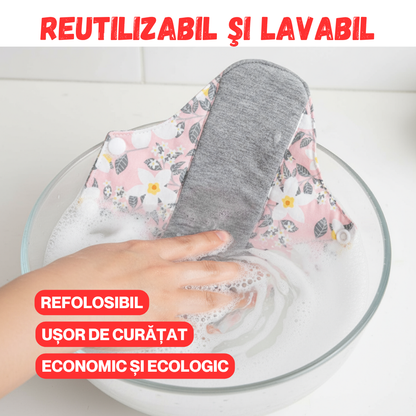 SET 5 ABSORBANTE REUTILIZABILE