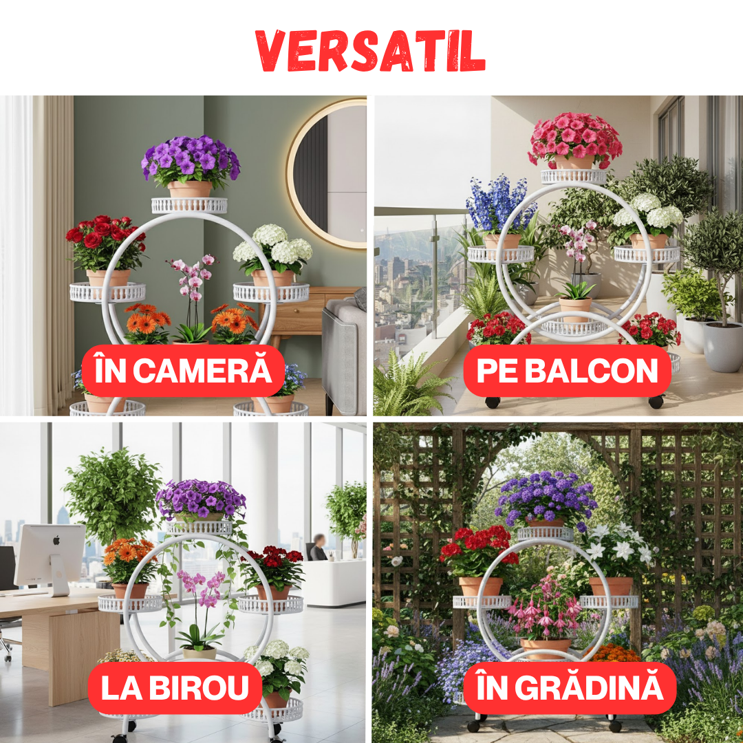 SUPORT MAGIC PENTRU GHIVECE