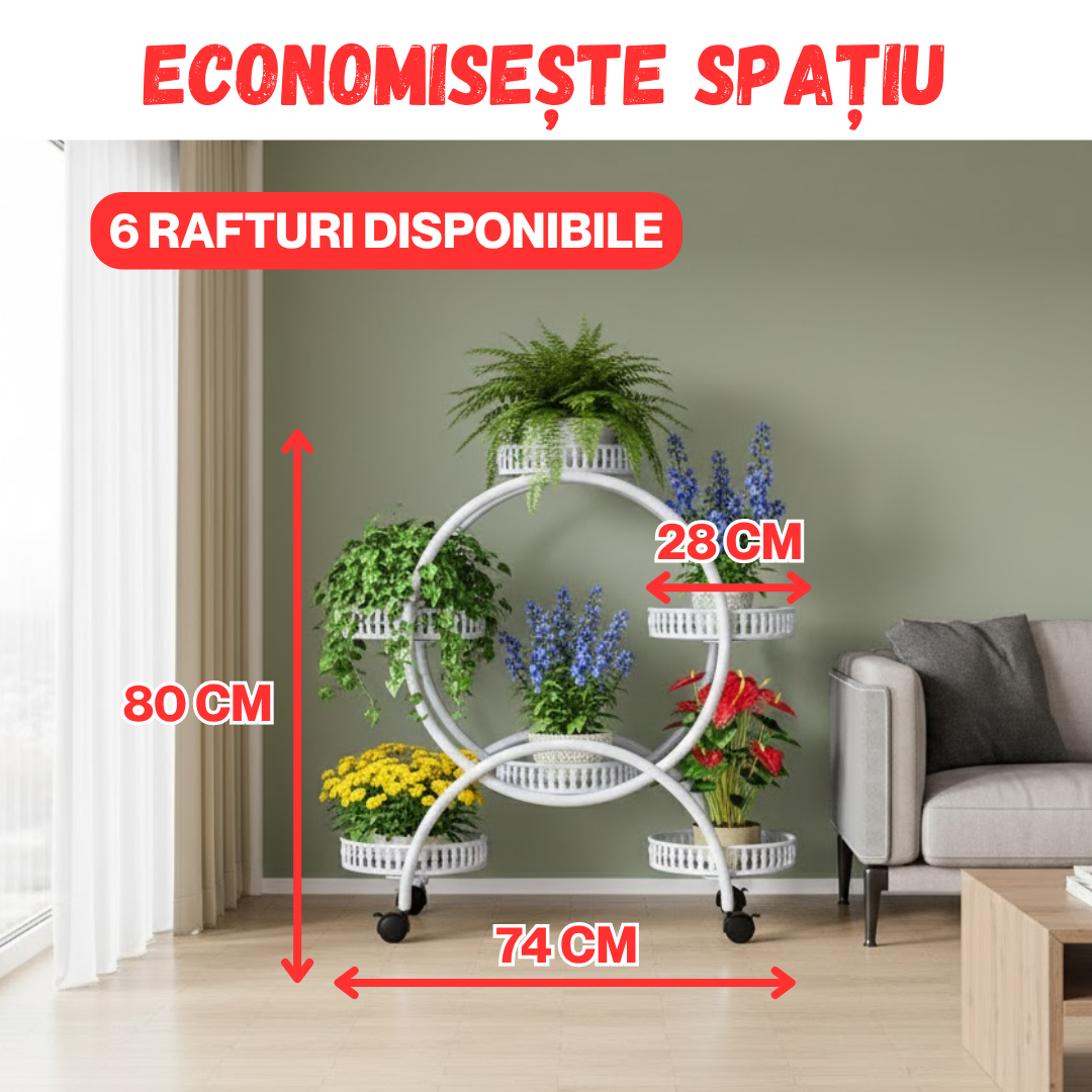 SUPORT MAGIC PENTRU GHIVECE