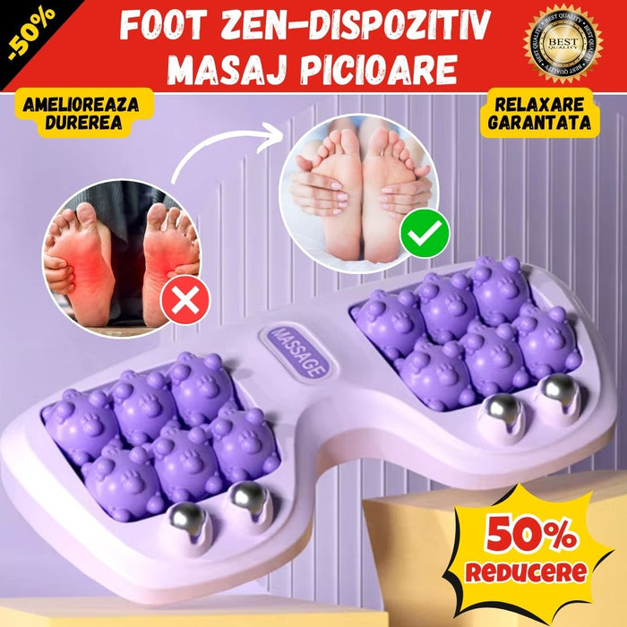 FOOT ZEN – Dispozitiv Revoluționar pentru Masajul Picioarelor!