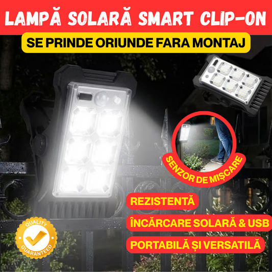 LAMPA SOLARA SMART CLIP-ON