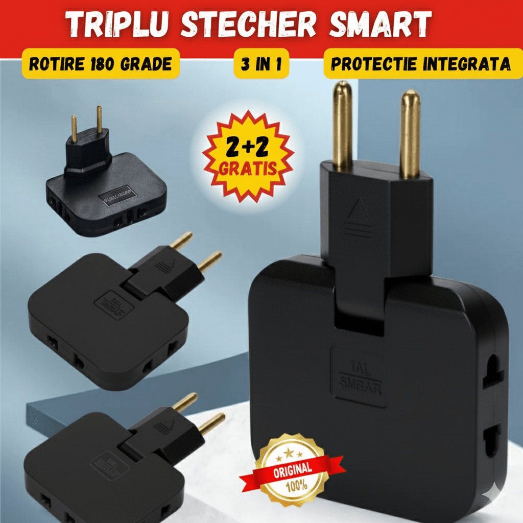 2+2 GRATIS TRIPLU STECHER SMART