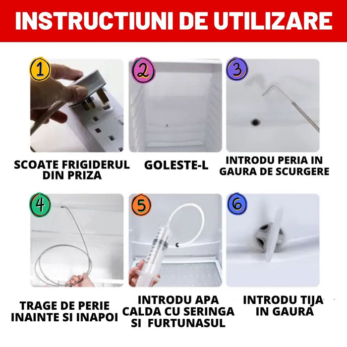 1+1 GRATIS SET CURATARE FRIGIDER