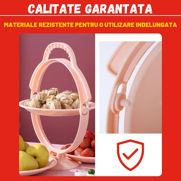 SET 2 ETAJERE PLIABILE PENTRU GUSTARI