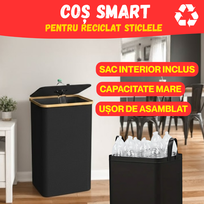 COS SMART PENTRU RECICLAT STICLE