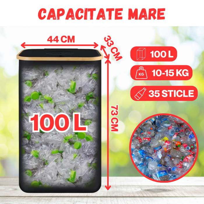 COS SMART PENTRU RECICLAT STICLE