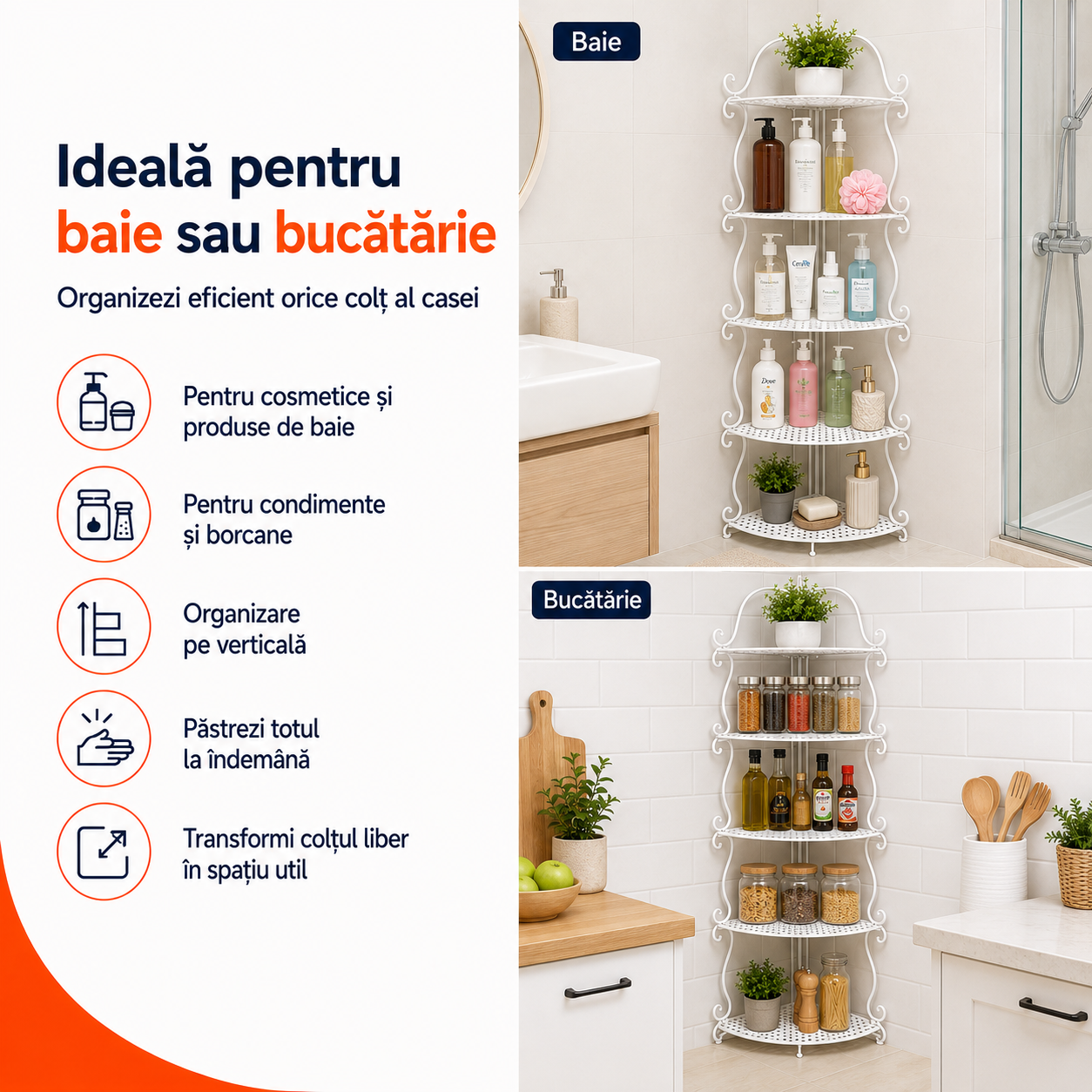 ETAJERA PLIABILA PENTRU COLT