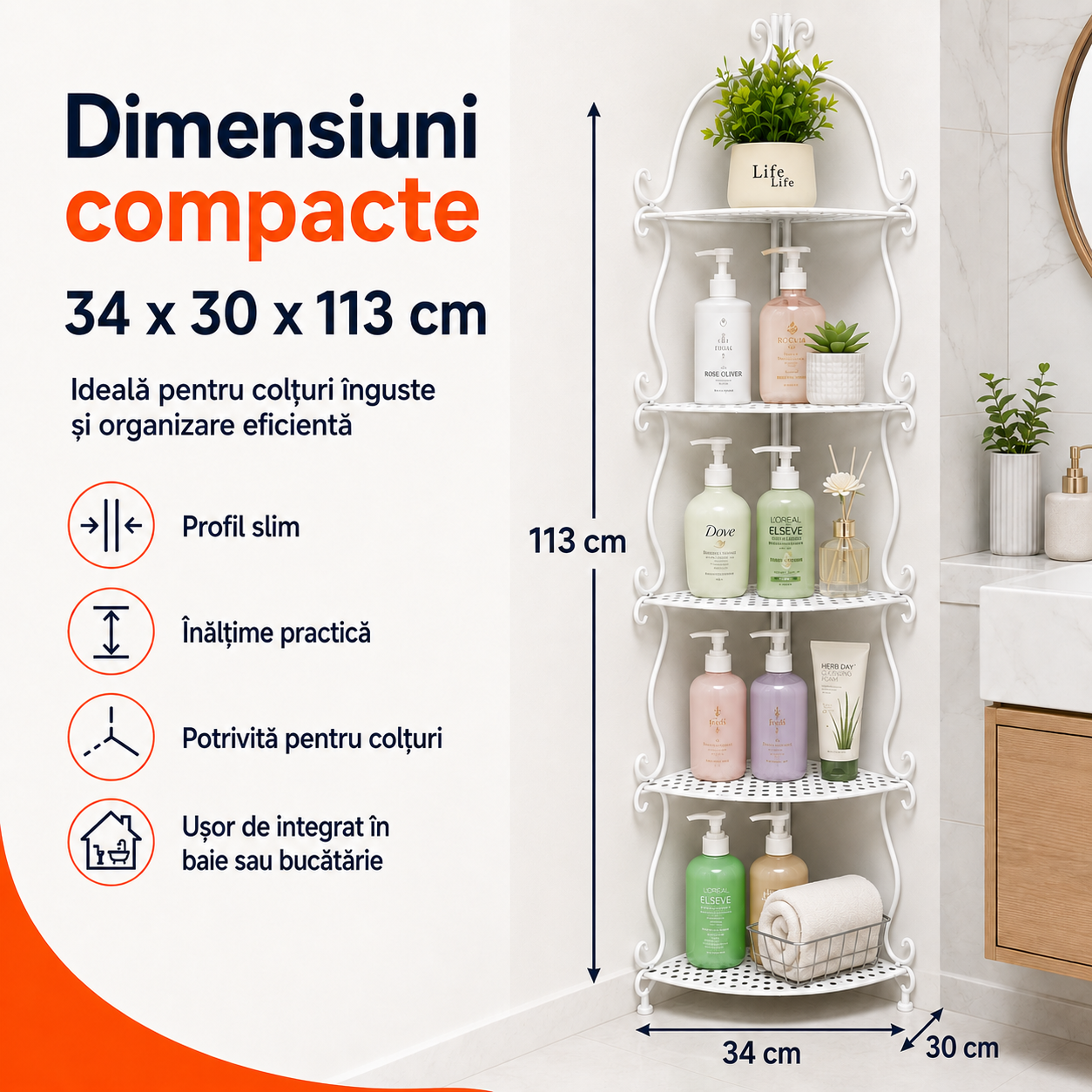 ETAJERA PLIABILA PENTRU COLT
