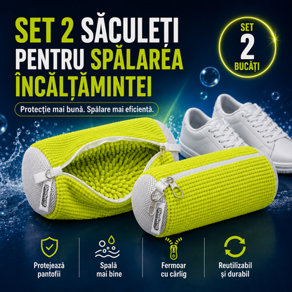 Set 2 Săculeți Spălare Încălțăminte