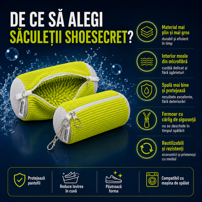 Set 2 Săculeți Spălare Încălțăminte