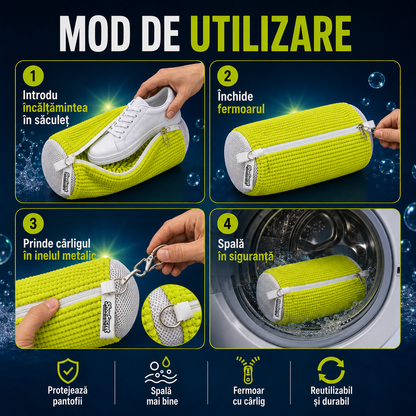 Set 2 Săculeți Spălare Încălțăminte
