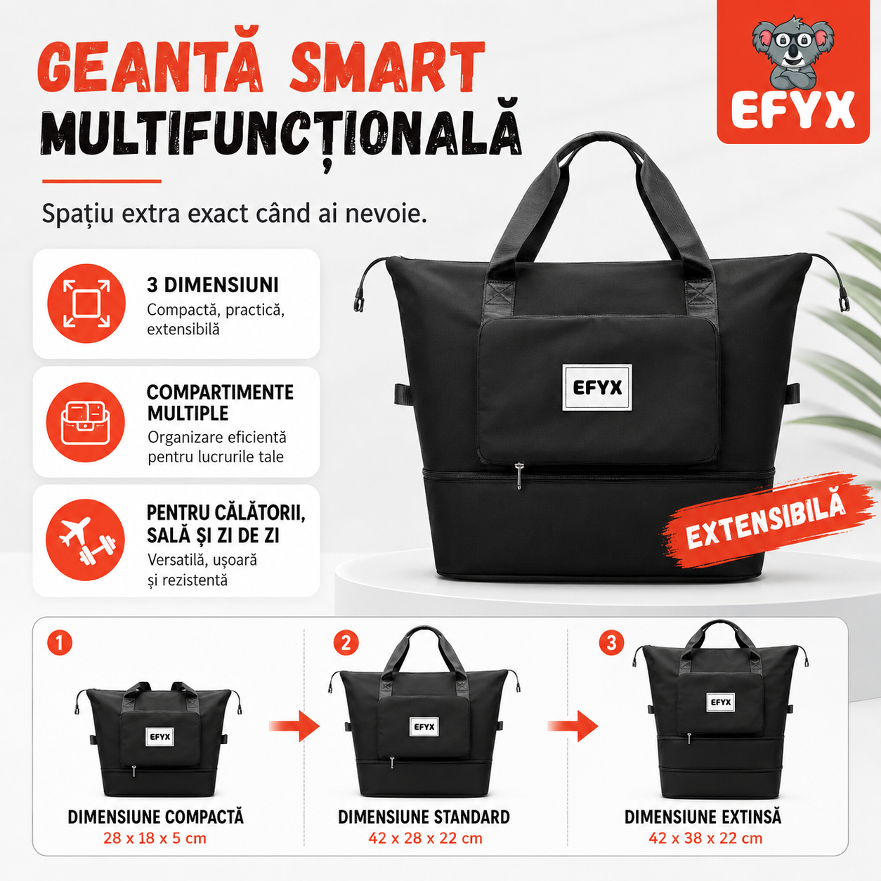 GEANTA SMART MULTIFUNCTIONALA