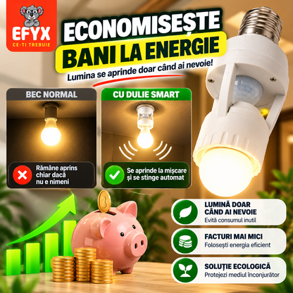 1+1 DULIE SMART CU SENZOR DE MISCARE