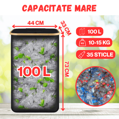 COS SMART PENTRU RECICLAT STICLE