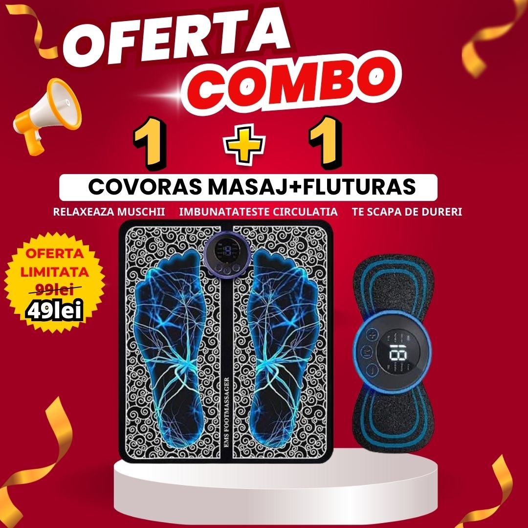 OFERTA COMBO: COVORAS+FLUTURAS MASAJ