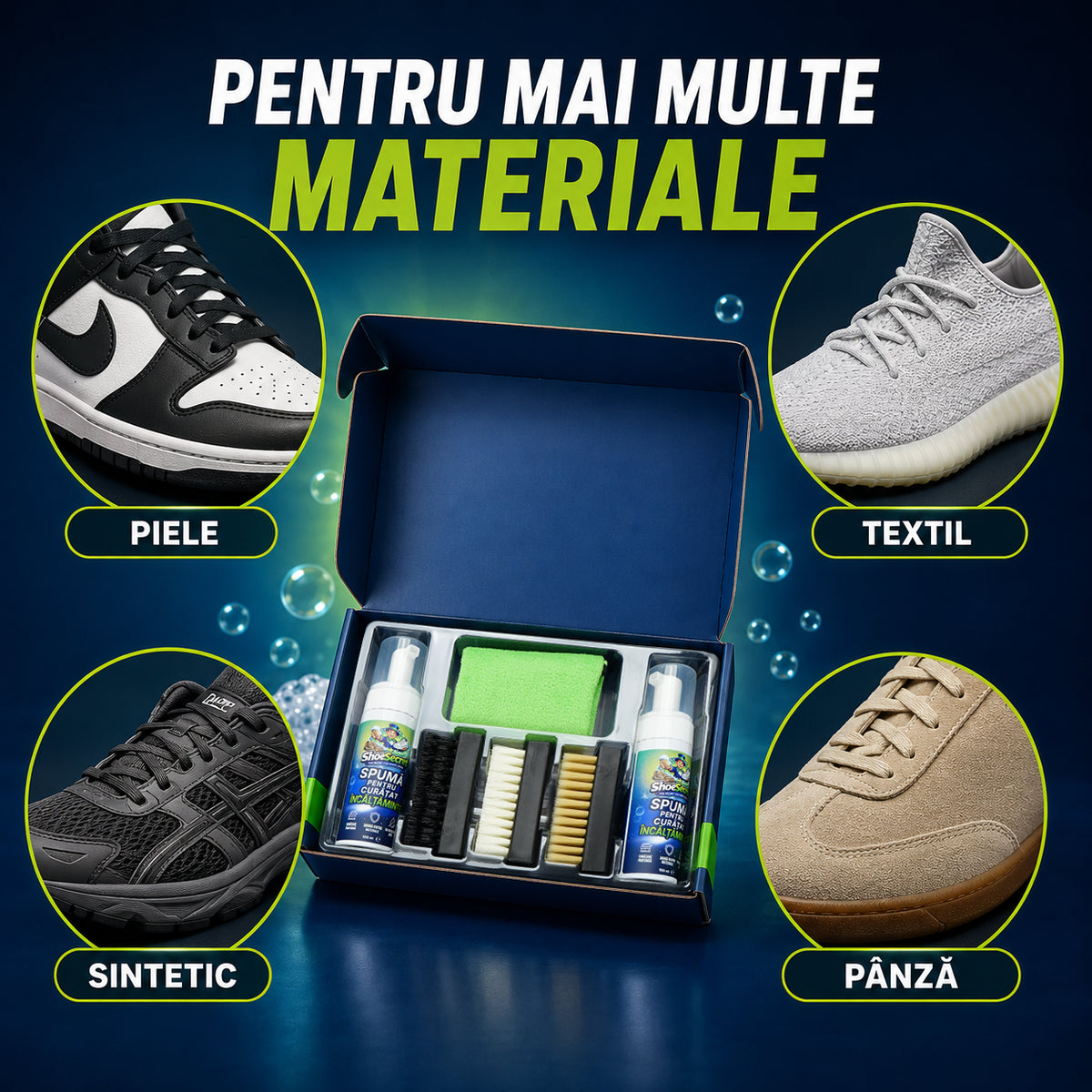Set Magic pentru curățarea încălțămintei