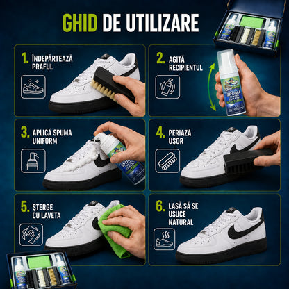 Set Magic pentru curățarea încălțămintei