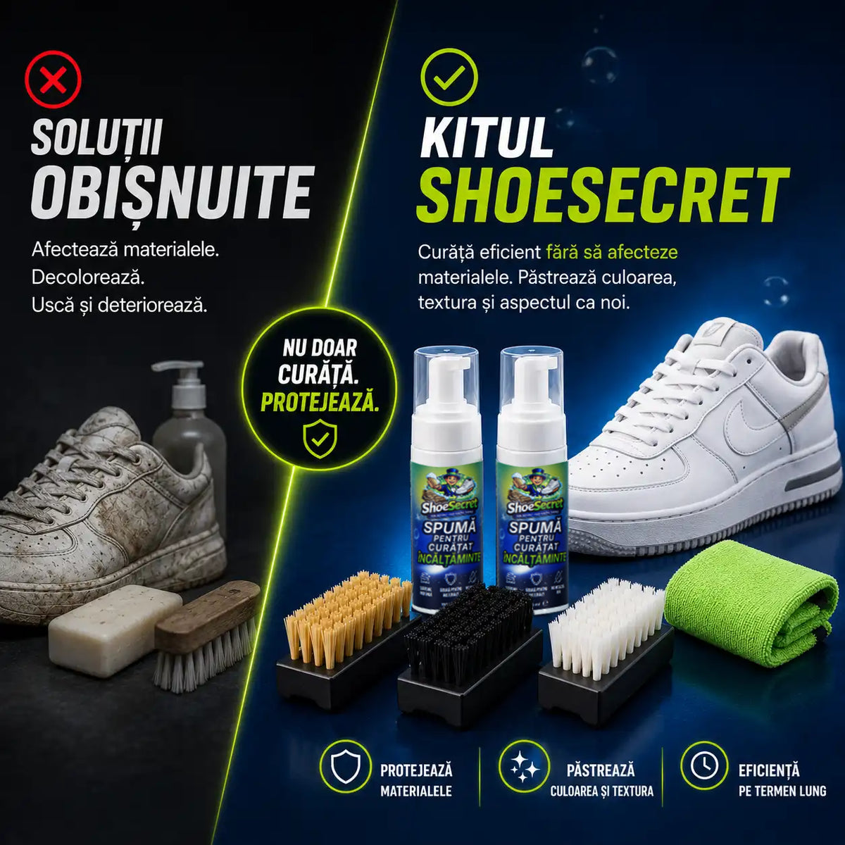Set Magic pentru curățarea încălțămintei