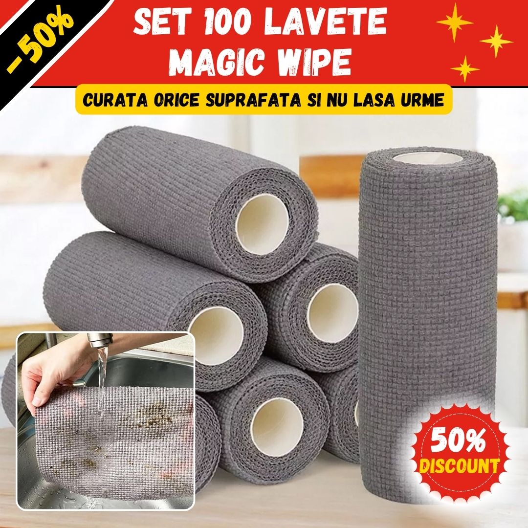SET 100 LAVETE MAGIC WIPE