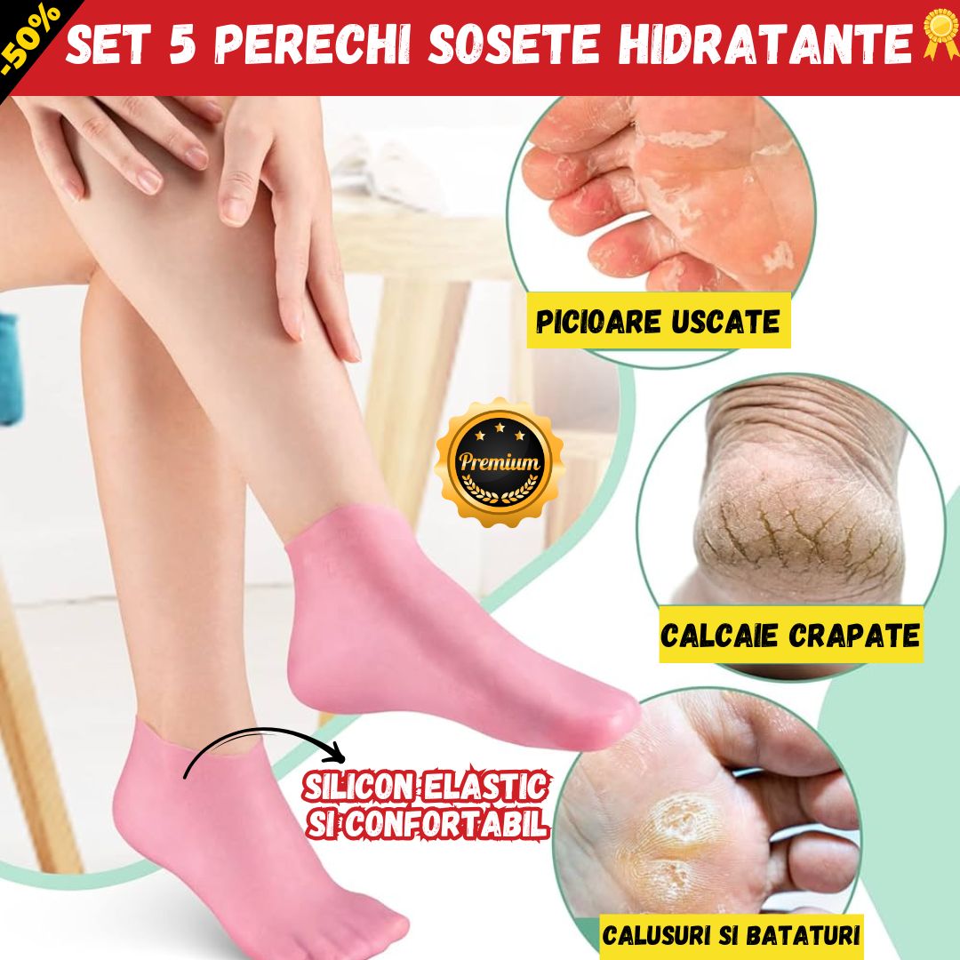 SET 5 PERECHI SOSETE HIDRATANTE
