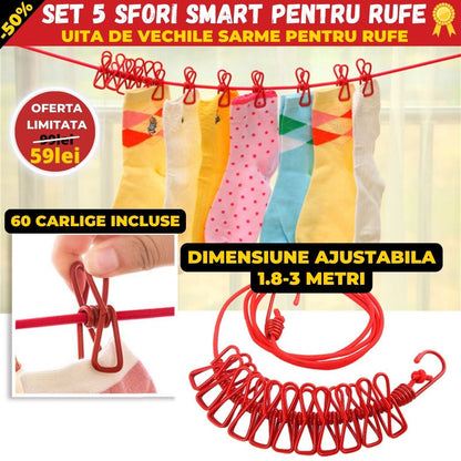 SET 5 SFORI SMART PENTRU RUFE
