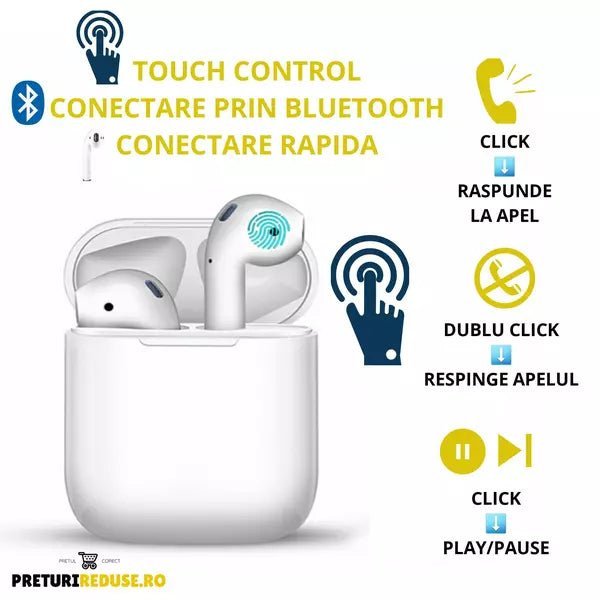 CĂȘTI WIRELESS BLUETOOTH Preturi Reduse 