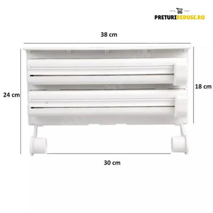 ORGANIZATOR BUCATARIE 4 IN 1 + ASCUTITOR CUTITE CADOU Preturi Reduse 