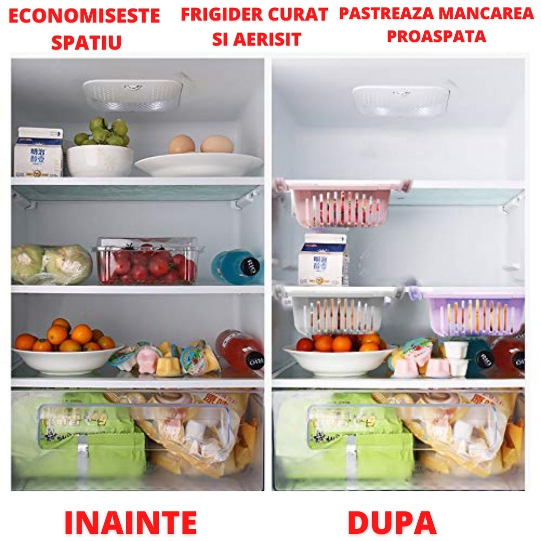SET 4 ORGANIZATOARE FRIGIDER