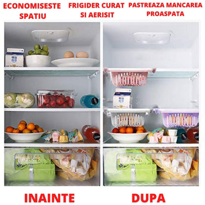 SET 4 ORGANIZATOARE FRIGIDER